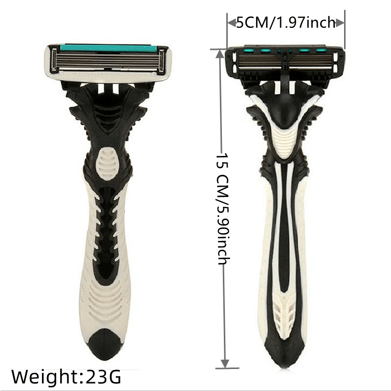 Retro 6 Layer Safety Razor Precision Shaving Men Women