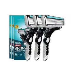 Retro 6 Layer Safety Razor Precision Shaving Men Women