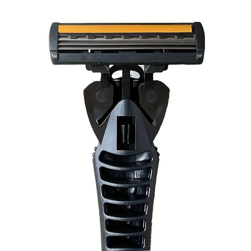 3 Layer Manual Razors Classic Razor with Replacement Blades