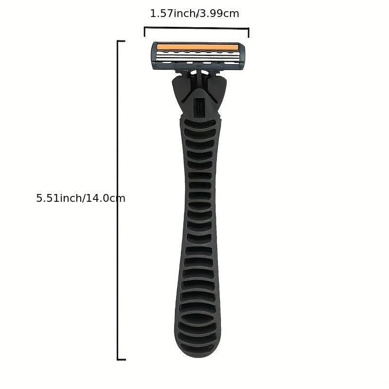 3 Layer Manual Razors Classic Razor with Replacement Blades