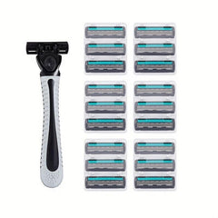 3 Layer Manual Razors Classic Razor with Replacement Blades