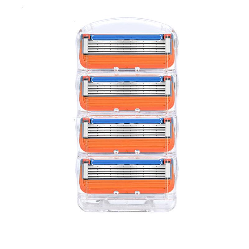 Classic 5-Layer Razor Set with 1 Handle and 4 Refills