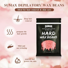 Hair Removal Wax Bead for Sensitive Skin - Suitable for Women and Men