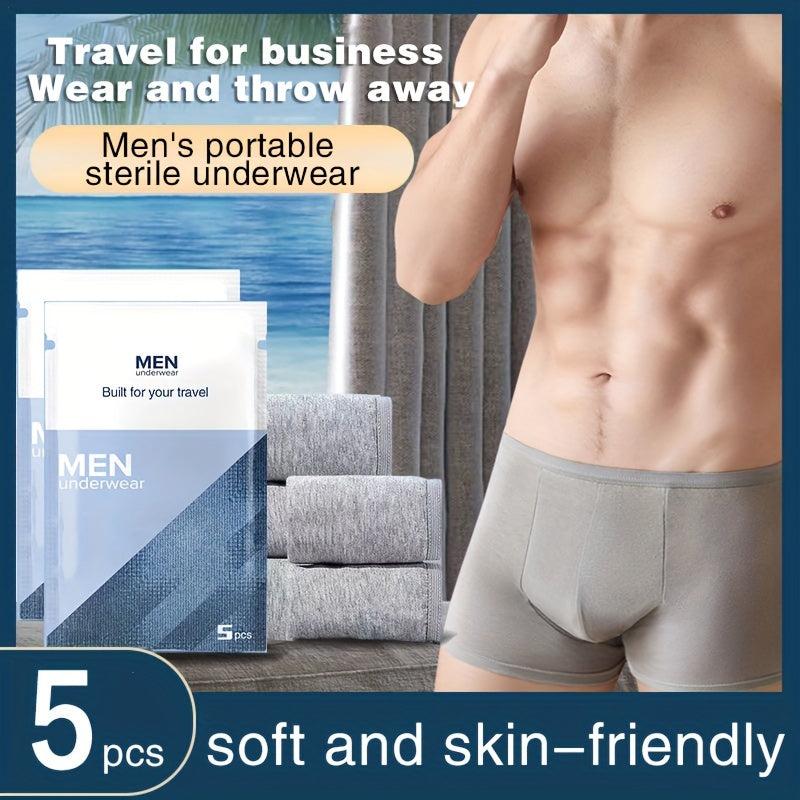 Disposable Men's Underwear Soft And Comfortable for Travel Hotel Hospital