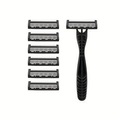 3-Layer Classic Razor Shaving Blades Skin Guard Retro Wet Shaving