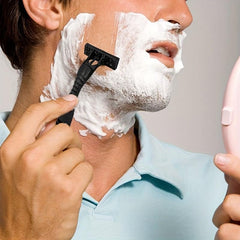 3-Layer Classic Razor Shaving Blades Skin Guard Retro Wet Shaving