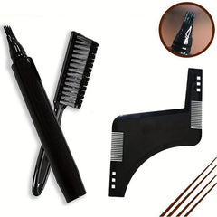 Beard Filling Pen Kit Waterproof Long Lasting Coverage