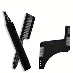 Beard Filling Pen Kit Waterproof Long Lasting Coverage