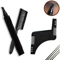 Beard Filling Pen Kit Waterproof Long Lasting Coverage