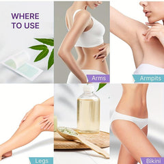 Body Wax Strip for Leg Armpit and Lip Hair Removal
