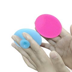 3pcs Mini Silicone Face Cleansing Brush Set for Deep Pore Skin Care