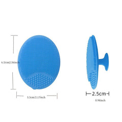 3pcs Mini Silicone Face Cleansing Brush Set for Deep Pore Skin Care