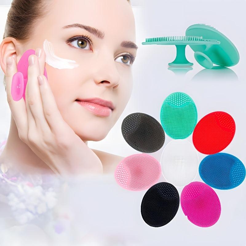 3pcs Mini Silicone Face Cleansing Brush Set for Deep Pore Skin Care