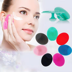 3pcs Mini Silicone Face Cleansing Brush Set for Deep Pore Skin Care