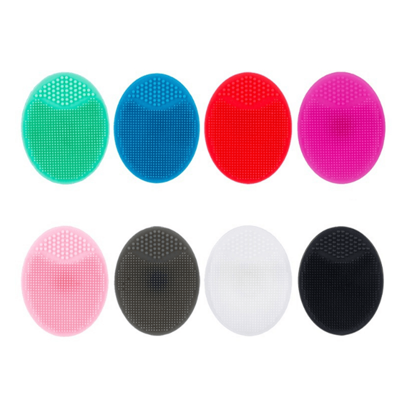 3pcs Mini Silicone Face Cleansing Brush Set for Deep Pore Skin Care