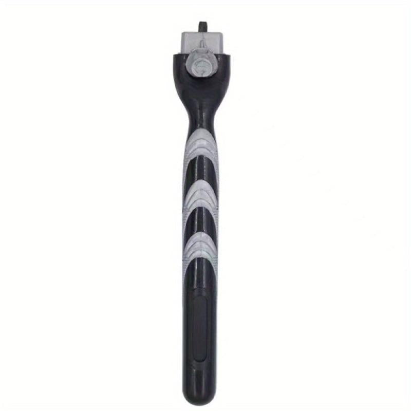 Men's 3-Layer Razor Blade Refills with Lubrastrip - 1 Holder & 4 Blades