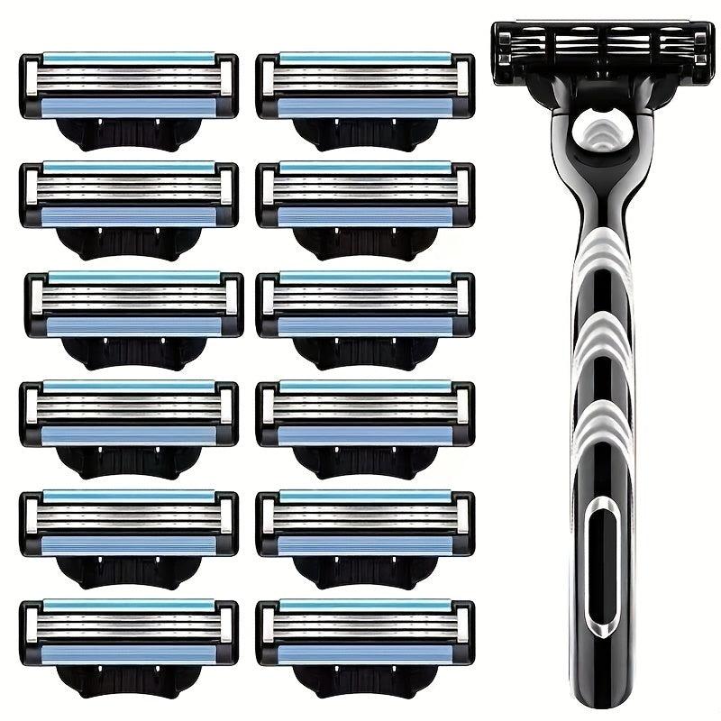 Classic Safety Razor with Skin Guard & Blades