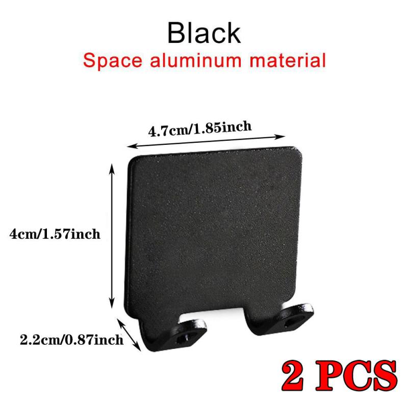 Aluminum Bathroom Organizer Shelves Storage Hook