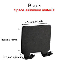 Aluminum Bathroom Organizer Shelves Storage Hook