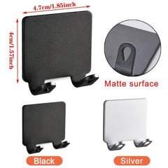 Aluminum Bathroom Organizer Shelves Storage Hook