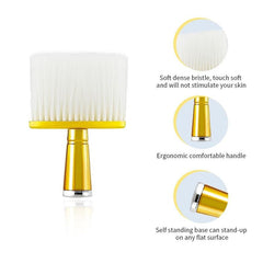 Barber Brush Set - Cleaning Brush, Neck Duster, Clipper Brush, Styling Tool
