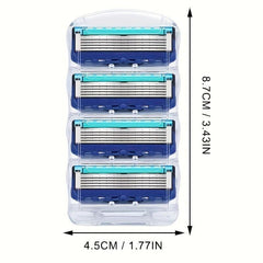 Classic 5-Layer Manual Safety Razor Shaving Set