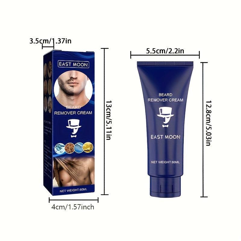 Men's Hair Removal Cream for Leg, Arm, Armpit - Painless & Long Lasting