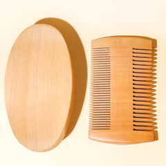 Men's Beard Care Kit Soft Brush Comb Daily Grooming Set Styling Tools