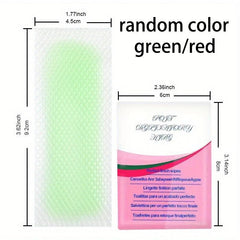 Hair Remover Wax Strip Dual Sided Facial Wax Strips - 30 Pcs