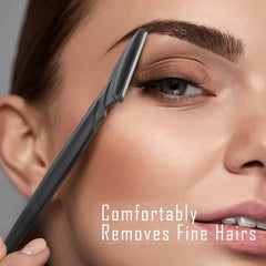 36 pcs Eyebrow Razor for Women and Men Dermaplaning Razor for Face and Body