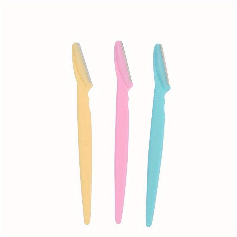 Eyebrow Shaper Razor Wand For Women Facial Hair Remover 3 Pcs
