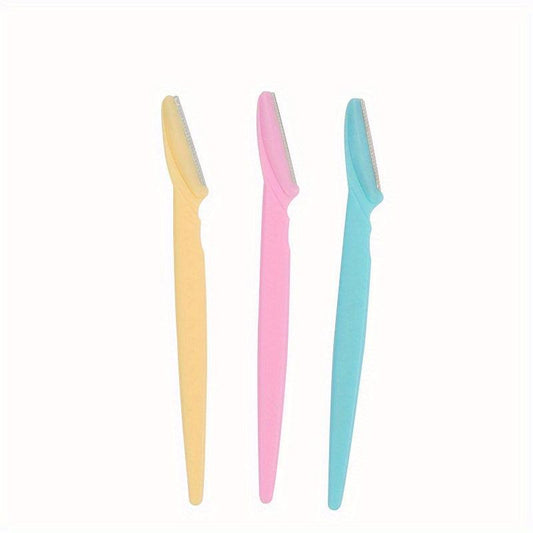 Eyebrow Shaper Razor Wand For Women Facial Hair Remover 3 Pcs