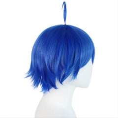 Short Straight Synthetic Cosplay Wig For Halloween & 1pc Wig Cap