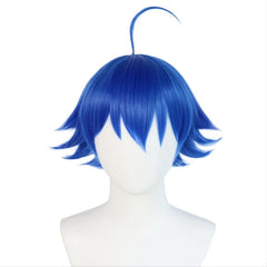 Short Straight Synthetic Cosplay Wig For Halloween & 1pc Wig Cap