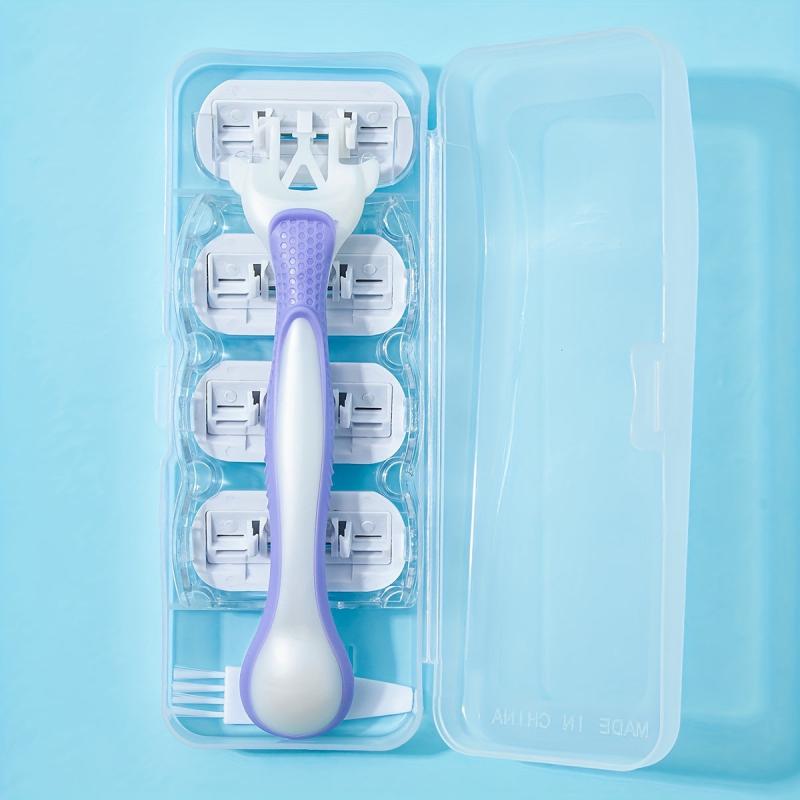 Portable 5 Blade Mini Razor with Storage Case