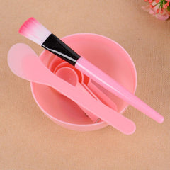 6pcs DIY Facial Brush Mask Bowl Spoon Set Beauty Tools