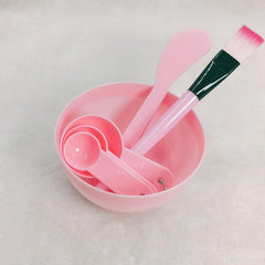 6pcs DIY Facial Brush Mask Bowl Spoon Set Beauty Tools