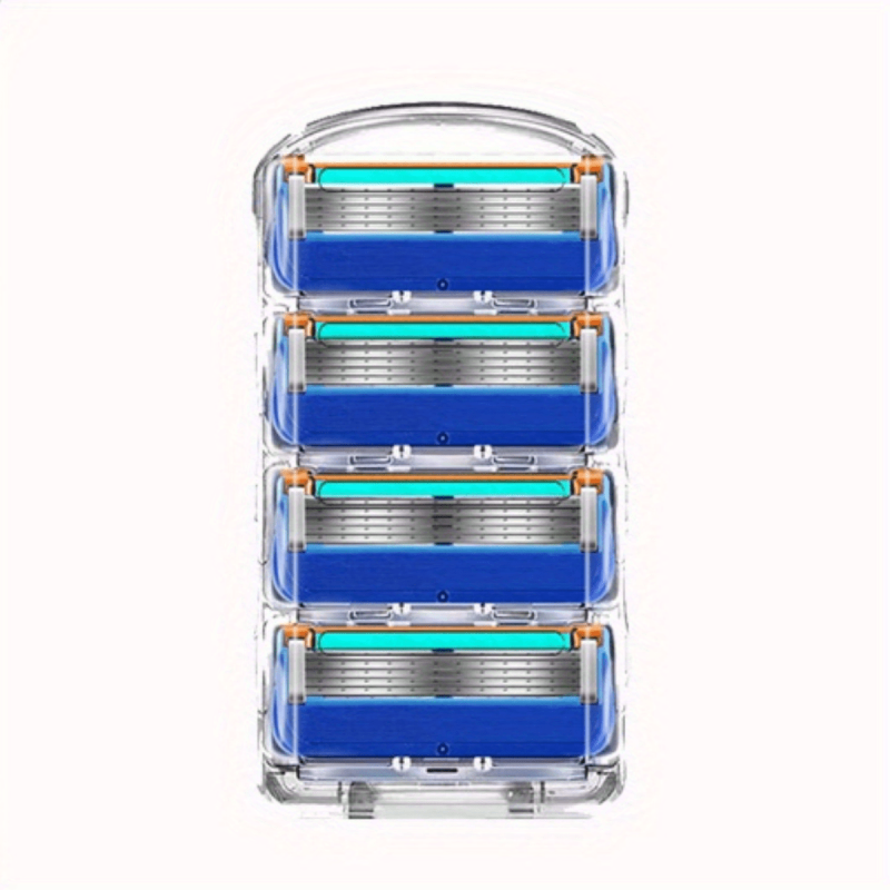 5 Layer Razor Blade Manual Beard Scraper Head Stainless Steel 4-36 Pcs