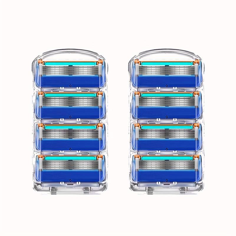 5 Layer Razor Blade Manual Beard Scraper Head Stainless Steel 4-36 Pcs