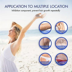 Flow Week Fast Hair Removal Creams Painless Permanent Hairs Removal