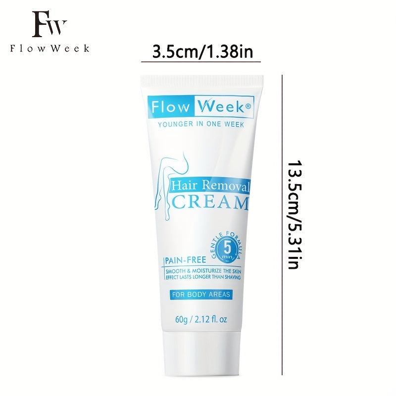 Flow Week Fast Hair Removal Creams Painless Permanent Hairs Removal