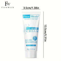 Flow Week Fast Hair Removal Creams Painless Permanent Hairs Removal
