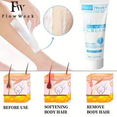 Flow Week Fast Hair Removal Creams Painless Permanent Hairs Removal