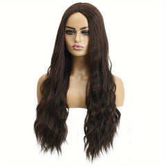 Long Curly Wavy Wig Synthetic Wig Heat Resistant Costume Wig For Halloween Party