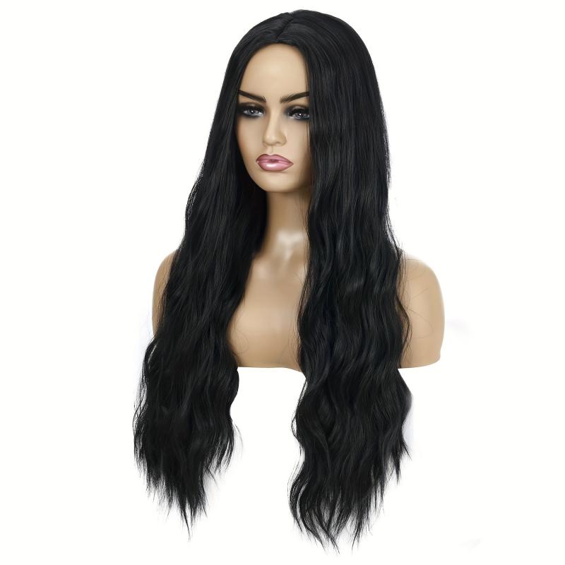 Long Curly Wavy Wig Synthetic Wig Heat Resistant Costume Wig For Halloween Party