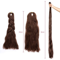 Jumbo Braiding Hair Extension High Temperature Synthetic Hair
