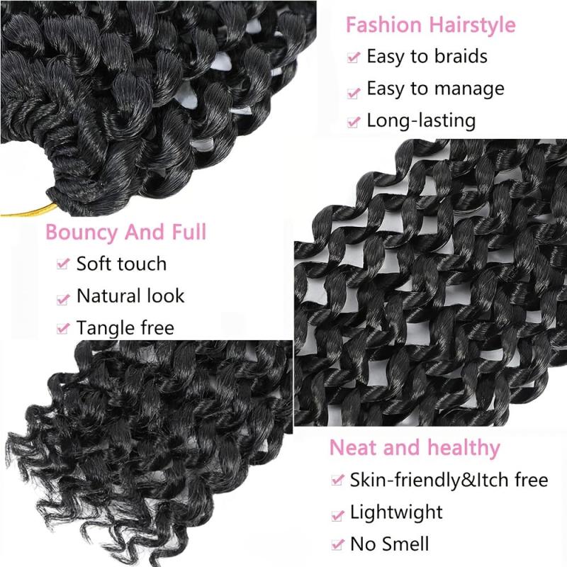Passion Twist Hair 45 72 Cm 1 Packs for Butterfly Style Water Wave Braiding Hair