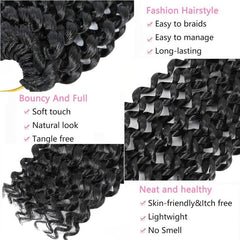 Passion Twist Hair 45 72 Cm 1 Packs for Butterfly Style Water Wave Braiding Hair