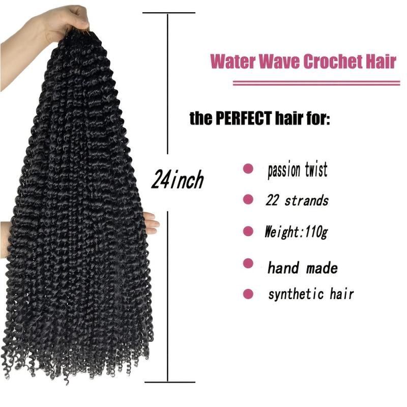 Passion Twist Hair 45 72 Cm 1 Packs for Butterfly Style Water Wave Braiding Hair