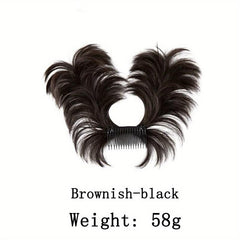 Synthetic Messy Hair Bun Comb Clip In Hair Extensions